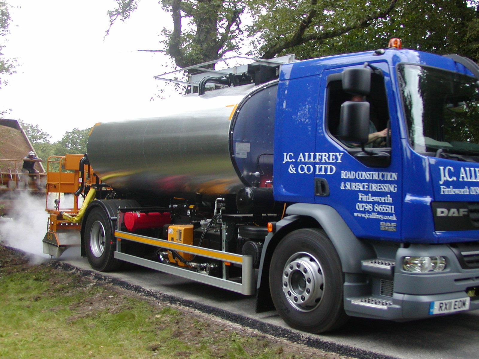 banner image of a company lorry